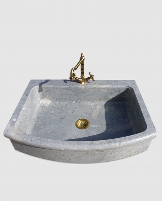 stone sink blue perlage drepanon mini