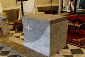altare marmo chiesa concilio vaticano 7